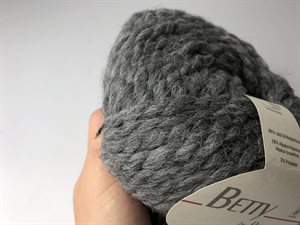 Betty by Permin uld/alpaca - flot mørk grå